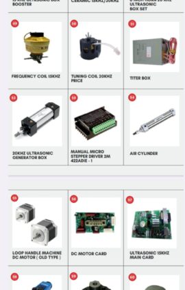 Ultrasonic Welding Machine Parts & Accessories